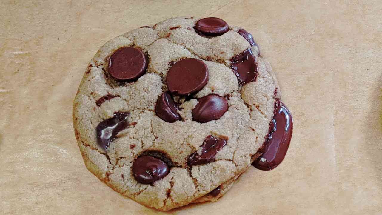 Eggless Chocolate Chip Cookie Recipe - Cookies